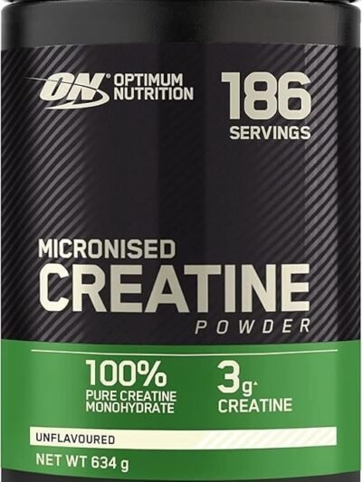 Optimum Nutrition Micronised Creatine Powder, 100% Pure Creatine Monohydrate Powder for Performance and Muscle Power,